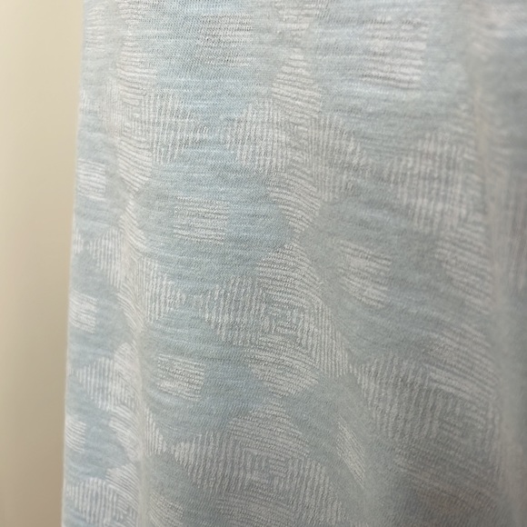 Express Mens Polo Shirt L Light Blue Short Sleeves 3-Button Closure 100% Cotton - Picture 8 of 16